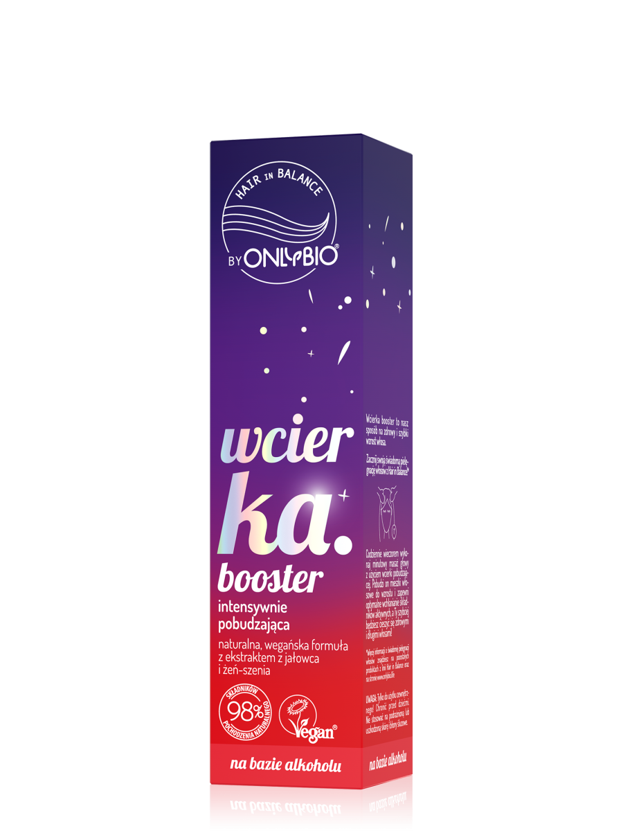 Hair in Balance by ONLYBIO Wcierka booster intensywnie pobudzająca 100ml