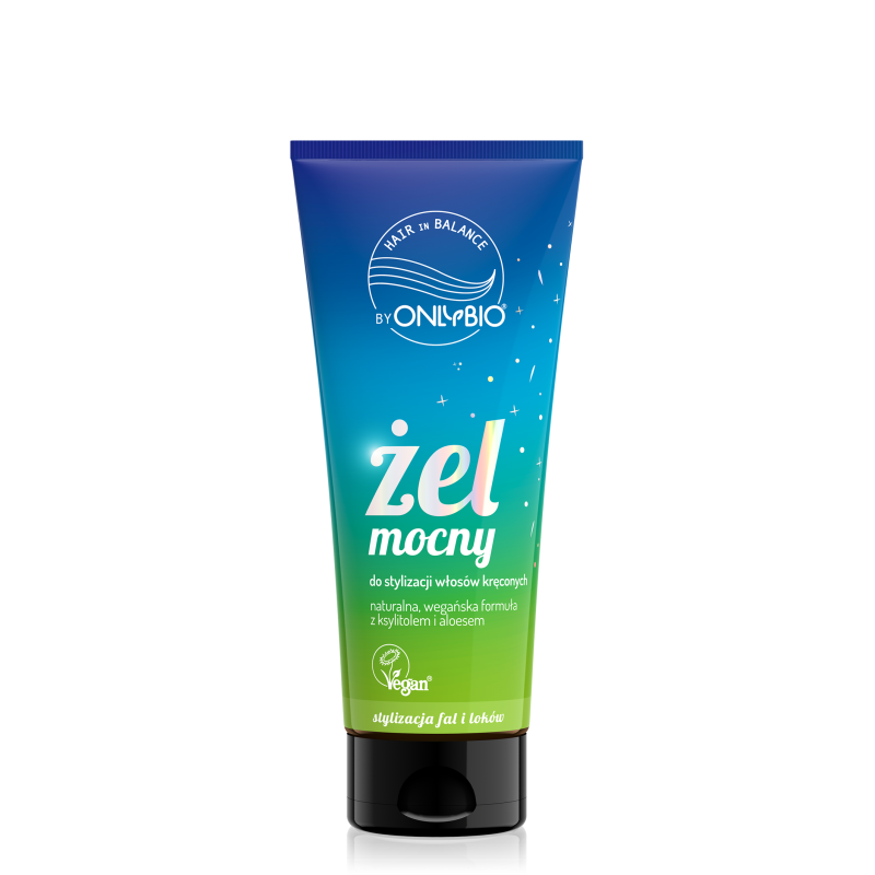 Hair in Balance by ONLYBIO Żel mocny do stylizacji włosów kręconych 200ml