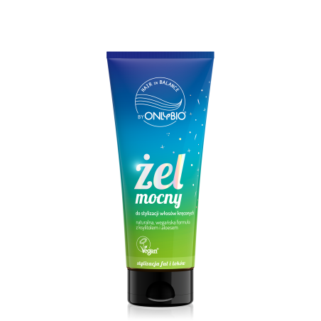 Hair in Balance by ONLYBIO Żel mocny do stylizacji włosów kręconych 200ml