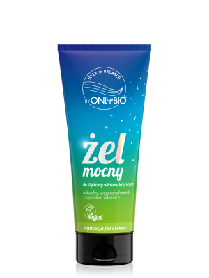Hair in Balance by ONLYBIO Żel mocny do stylizacji włosów kręconych 200ml