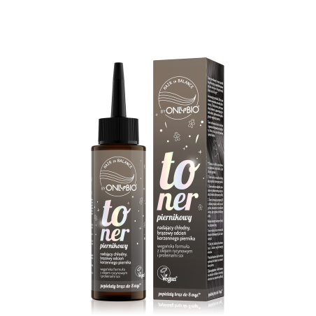Hair in Balance by ONLYBIO Toner Piernikowy 100 ml