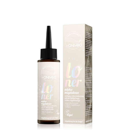 Hair in Balance by ONLYBIO Toner Mleko migdałowe 100 ml