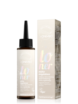 Hair in Balance by ONLYBIO Toner Mleko migdałowe 100 ml