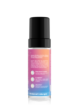 Hair in Balance KIDS by ONLYBIO Szampon w piance ułatwiający rozczesywanie włosów 150ml