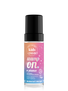 Hair in Balance KIDS by ONLYBIO Szampon w piance ułatwiający rozczesywanie włosów 150ml