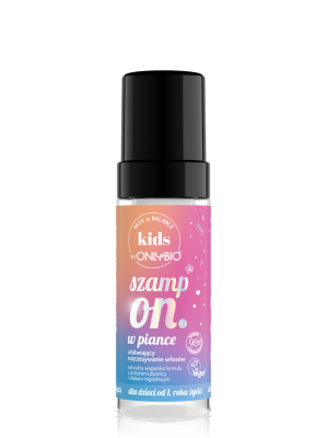 Hair in Balance KIDS by ONLYBIO Szampon w piance ułatwiający rozczesywanie włosów 150ml