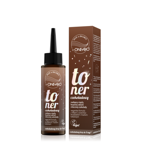 Hair in Balance by ONLYBIO Toner czekoladowy 100ml