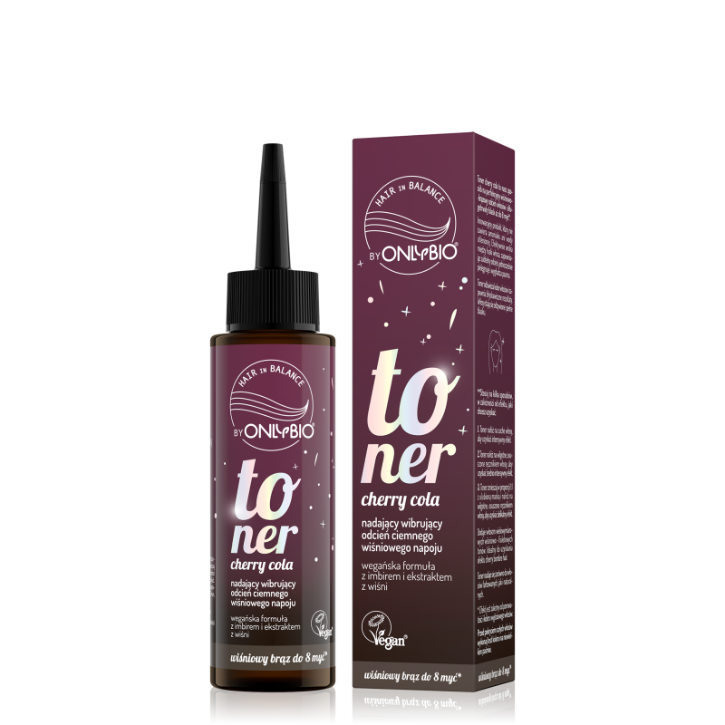 Hair in Balance by ONLYBIO Toner cherry-cola 100ml