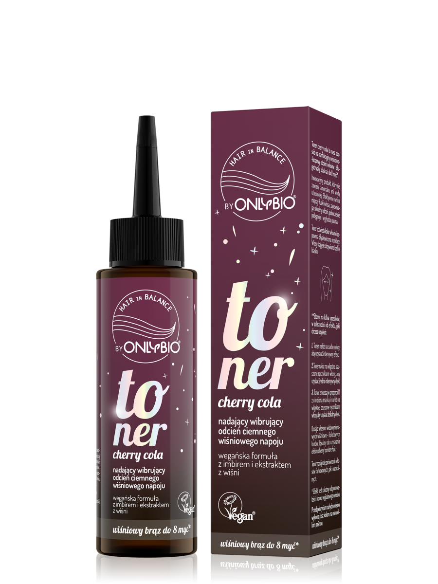 Hair in Balance by ONLYBIO Toner cherry-cola 100ml