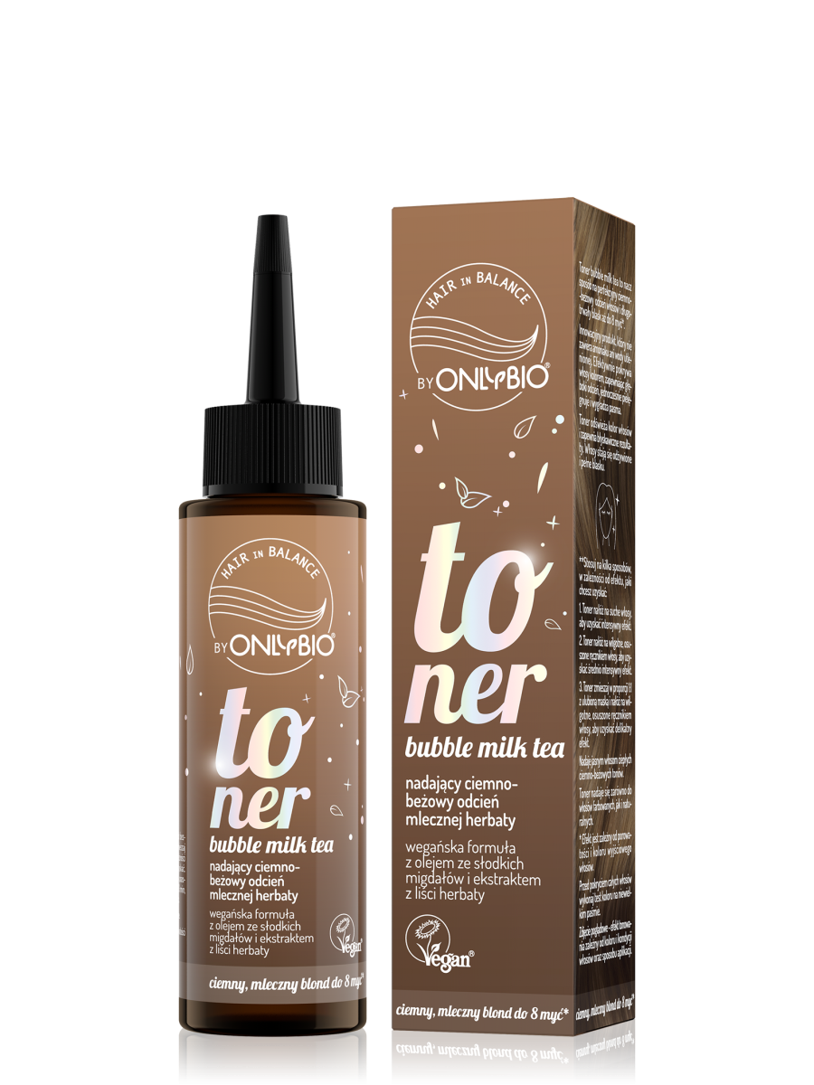 Hair in Balance by ONLYBIO Toner Bubble Milk Tea 100 ml