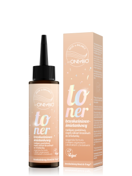 Hair in Balance by ONLYBIO Toner brzoskwiniowo-śmietankowy 100ml