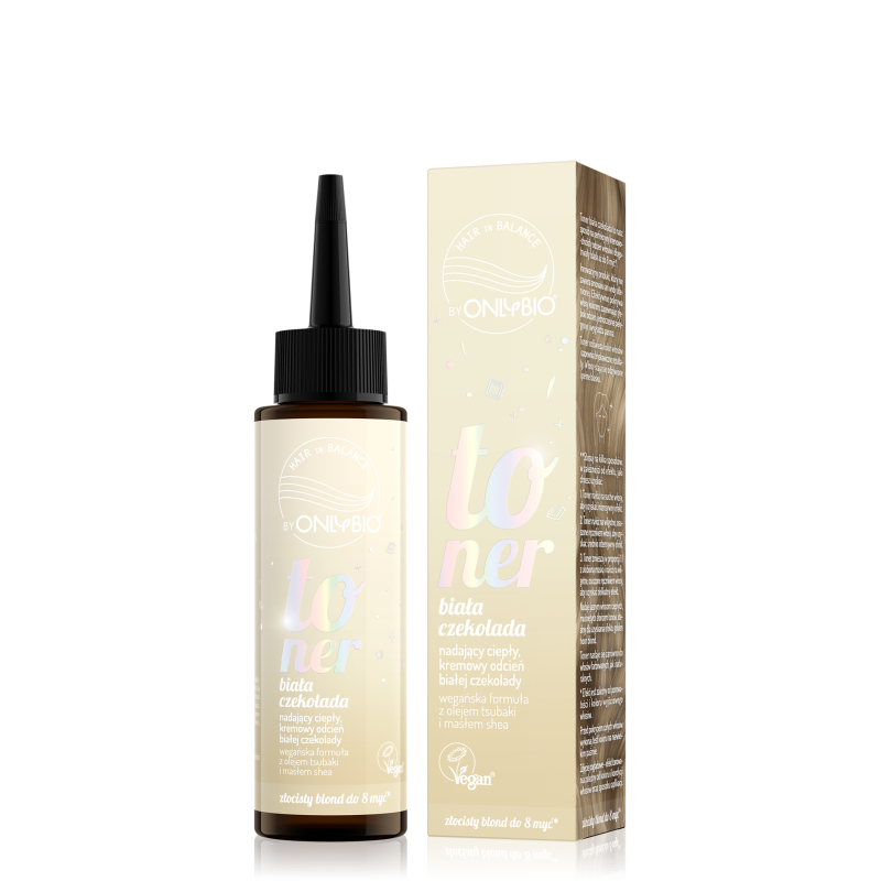 Hair in Balance by ONLYBIO Toner Biała Czekolada 100 ml
