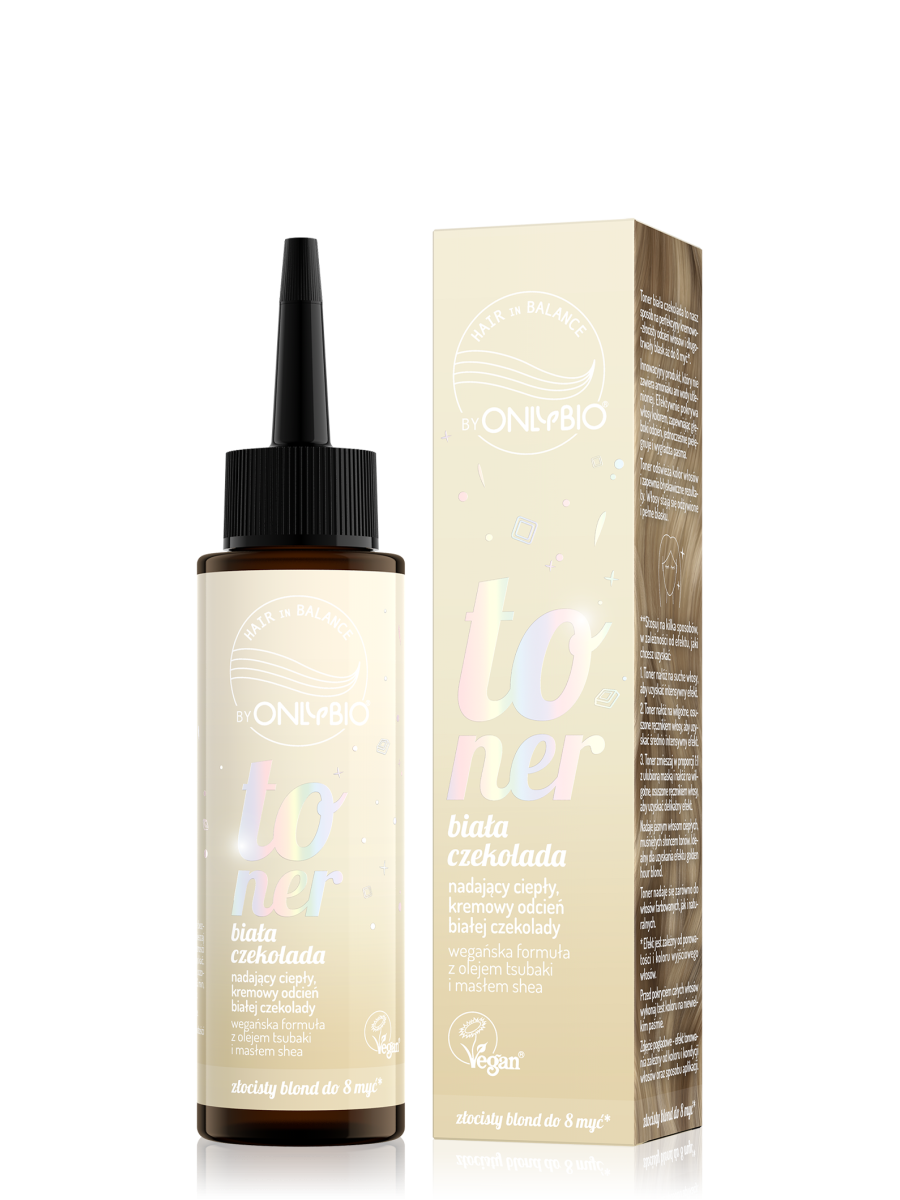 Hair in Balance by ONLYBIO Toner Biała Czekolada 100 ml