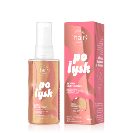 ONLYBIO Hair of the day Połysk Serum silikonowe do włosów z drobinkami 70 ml