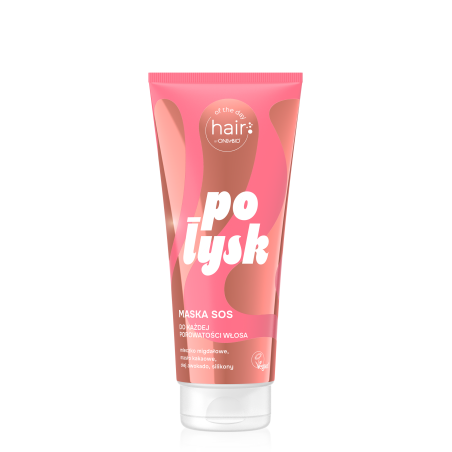 ONLYBIO Hair of the day Połysk Maska S.O.S. intensywnie wygładzająca 200ml