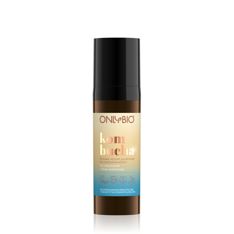 ONLYBIO Kombucha Żelowe serum punktowe na niedoskonałości 15ml