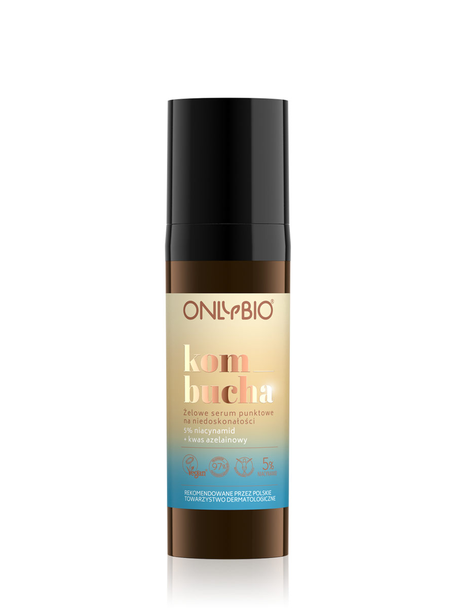 ONLYBIO Kombucha Żelowe serum punktowe na niedoskonałości 15ml