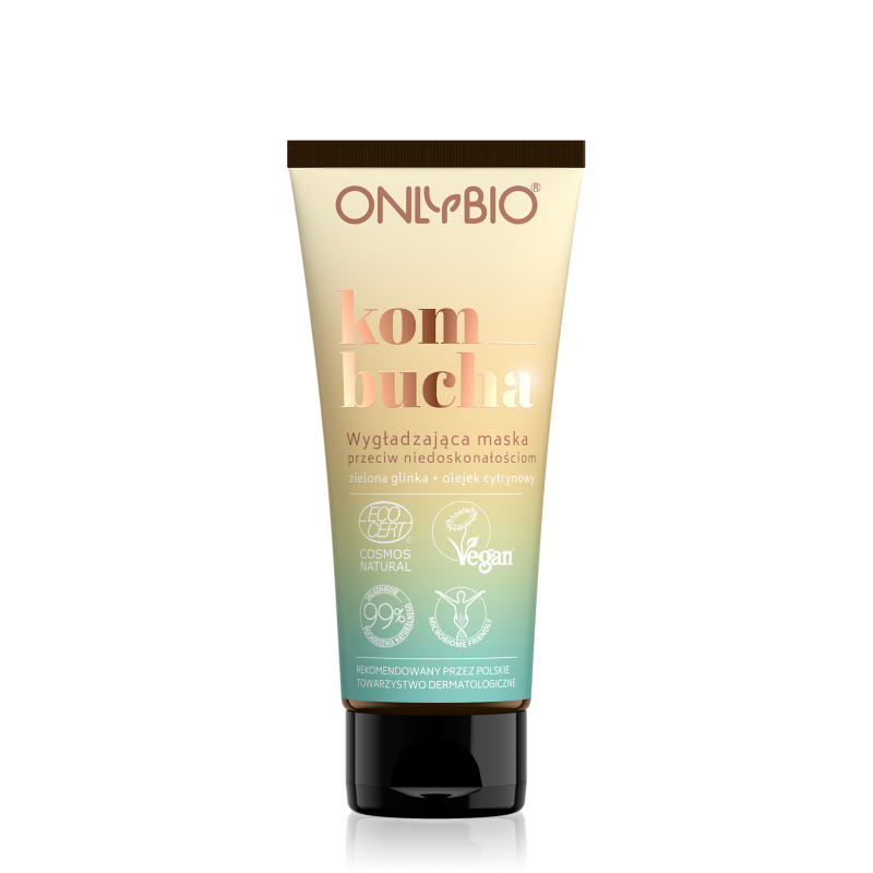 ONLYBIO Kombucha Wygładzająca maska do twarzy przeciw niedoskonałościom 50 ml