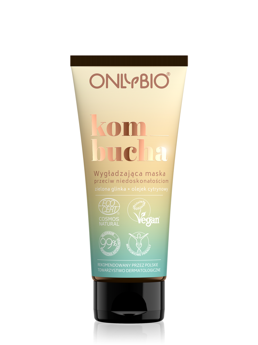 ONLYBIO Kombucha Wygładzająca maska do twarzy przeciw niedoskonałościom 50 ml