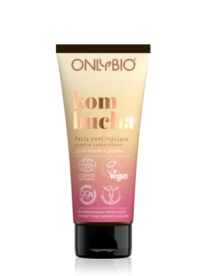 ONLYBIO Kombucha Pasta peelingująca przeciw zaskórnikom 75ml