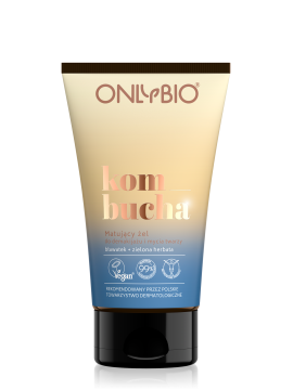 ONLYBIO KOMBUCHA Matujący żel do demakijażu i mycia twarzy 150ml