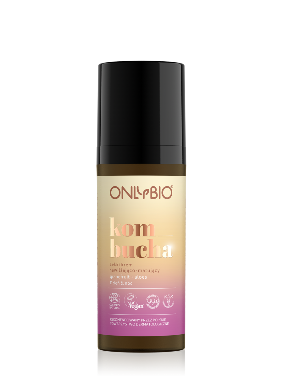 ONLYBIO Kombucha Lekki krem do twarzy nawilżająco-matujący 50 ml