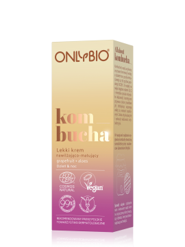ONLYBIO Kombucha Lekki krem do twarzy nawilżająco-matujący 50 ml