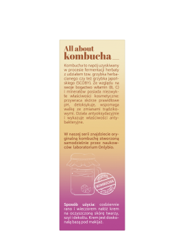 ONLYBIO Kombucha Lekki krem do twarzy nawilżająco-matujący 50 ml
