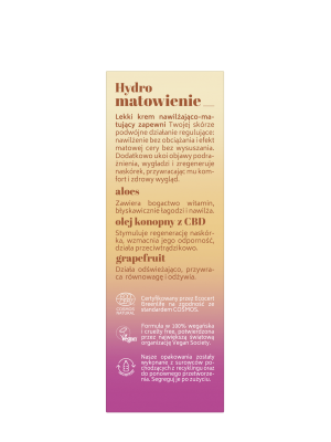 ONLYBIO Kombucha Lekki krem do twarzy nawilżająco-matujący 50 ml