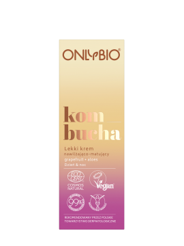 ONLYBIO Kombucha Lekki krem do twarzy nawilżająco-matujący 50 ml