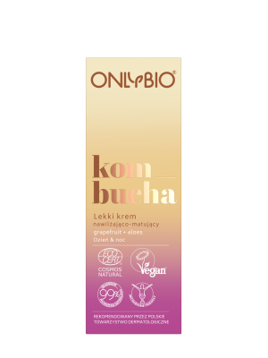 ONLYBIO Kombucha Lekki krem do twarzy nawilżająco-matujący 50 ml
