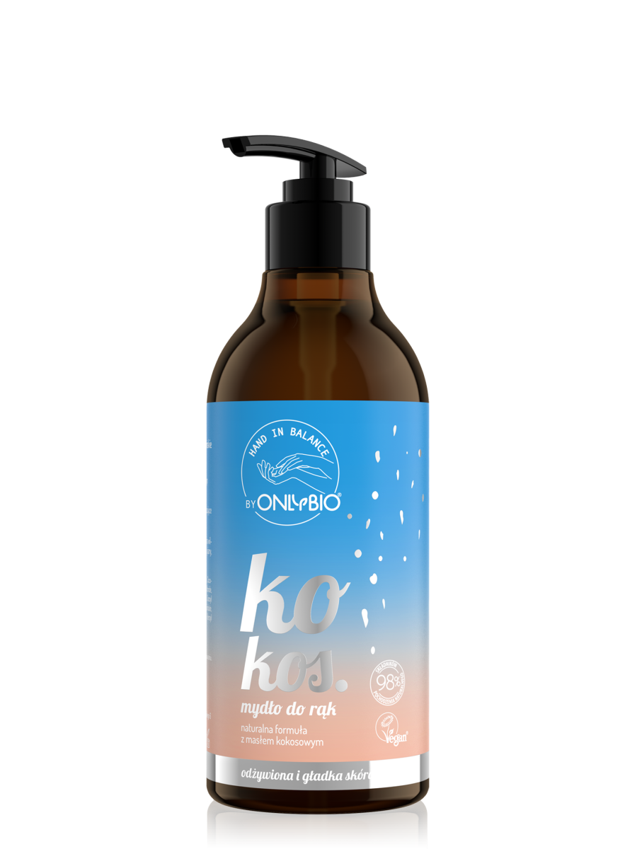 Hand in Balance by ONLYBIO Mydło do rąk kokos 400ml