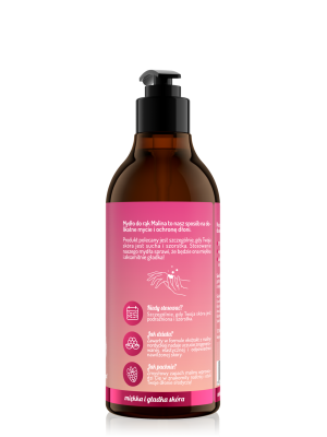 Body in Balance by ONLYBIO Mydło do rąk Malina 400 ml