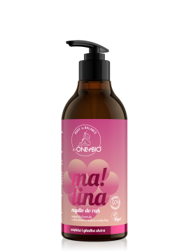Body in Balance by ONLYBIO Mydło do rąk Malina 400 ml