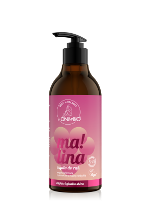 Body in Balance by ONLYBIO Mydło do rąk Malina 400 ml