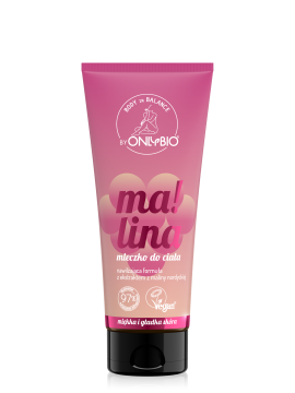 Body in Balance by ONLYBIO Mleczko do ciała Malina 200 ml