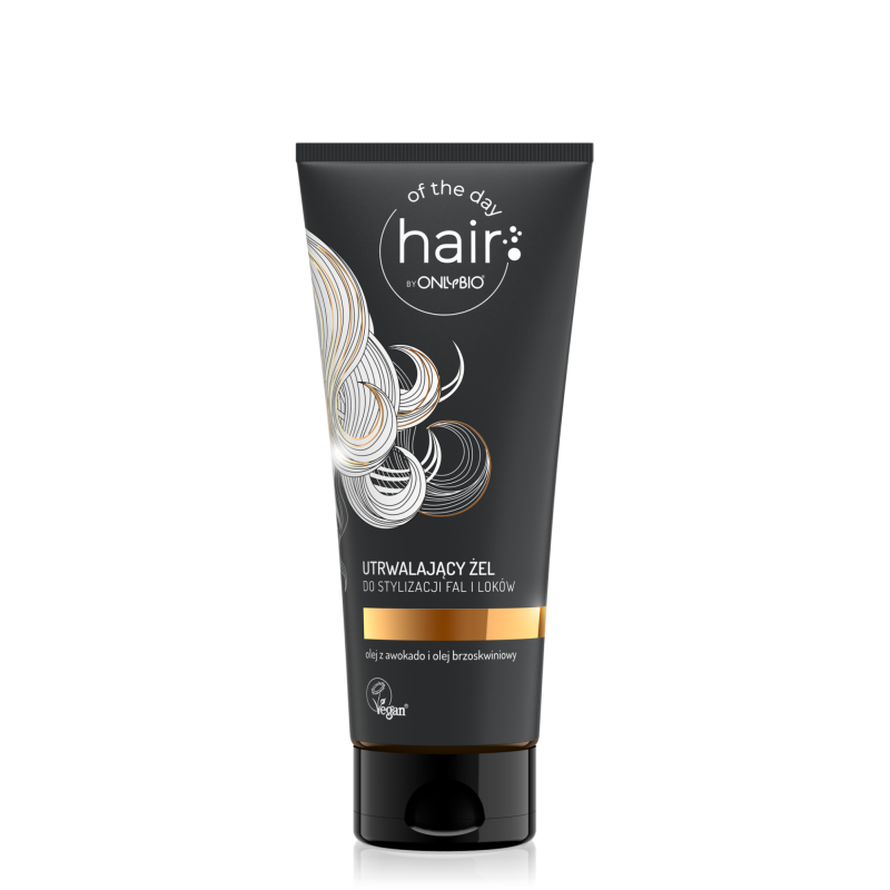 Hair of the day by ONLYBIO Żel utrwalający do stylizacji fal i loków 200ml