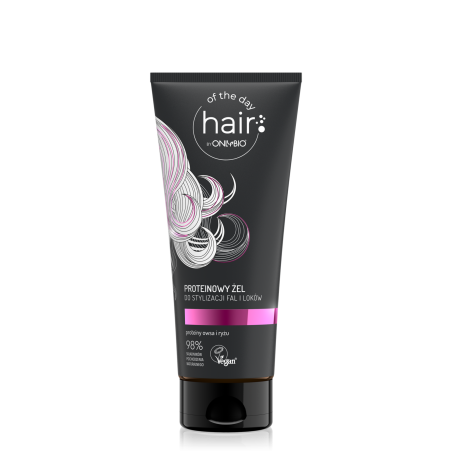 Hair of the day by ONLYBIO Proteinowy żel do stylizacji fal i loków 200ml