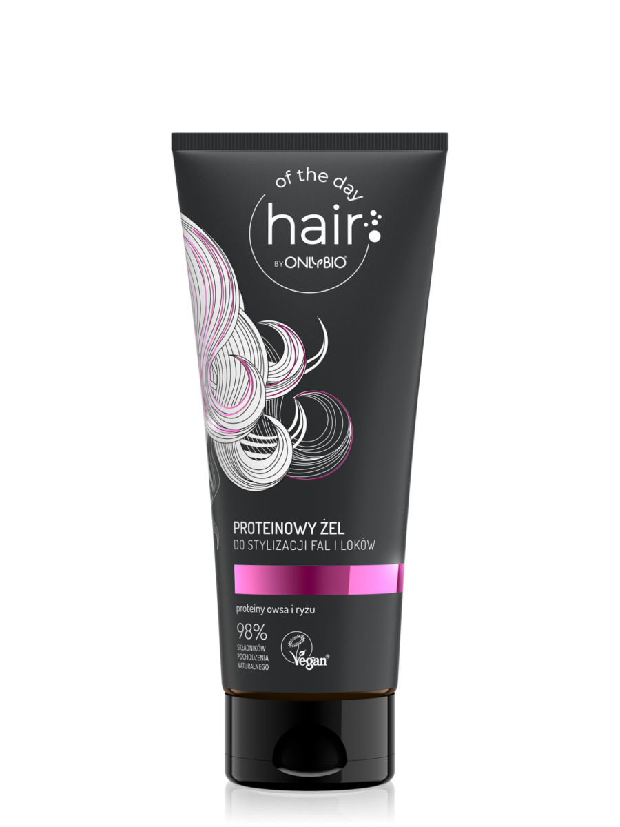 Hair of the day by ONLYBIO Proteinowy żel do stylizacji fal i loków 200ml