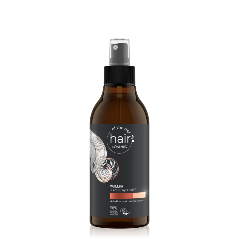 Hair of the day by ONLYBIO Mgiełka reanimująca skręt 300ml
