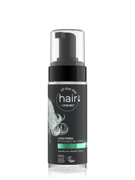 Hair of the day by ONLYBIO Lekka pianka do stylizacji fal i loków 150ml