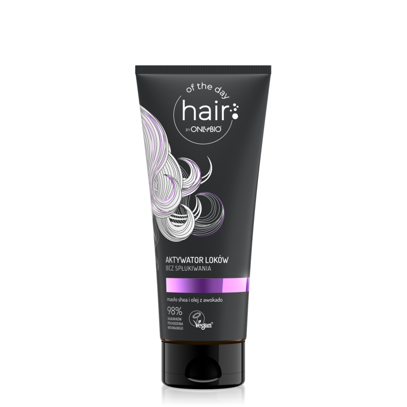 Hair of the day by ONLYBIO Aktywator loków bez spłukiwania 200ml
