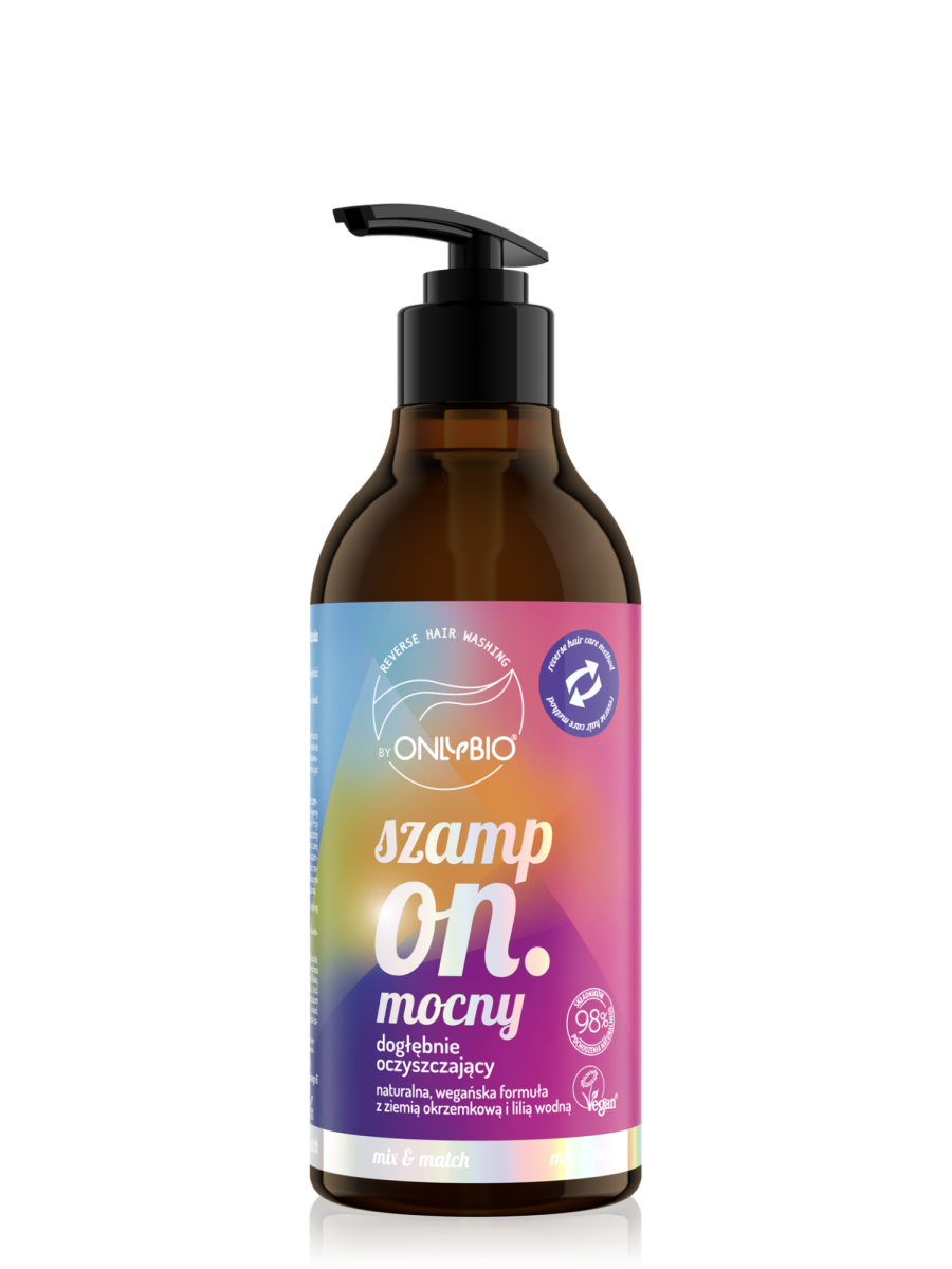 Reverse Washing By ONLYBIO Szampon mocny dogłębnie oczyszczający 400 ml