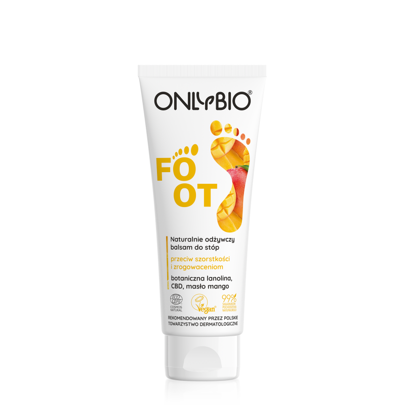 ONLYBIO Foot Naturalnie odżywczy balsam do stóp 75ml