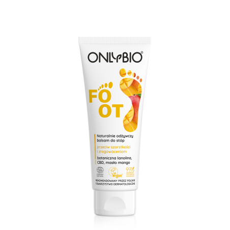 ONLYBIO Foot Naturalnie odżywczy balsam do stóp 75ml