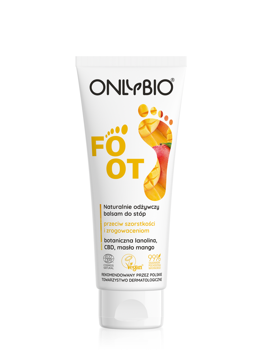 ONLYBIO Foot Naturalnie odżywczy balsam do stóp 75ml