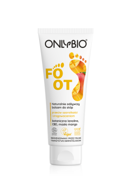ONLYBIO Foot Naturalnie odżywczy balsam do stóp 75ml