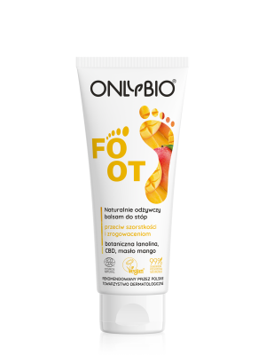 ONLYBIO Foot Naturalnie odżywczy balsam do stóp 75ml