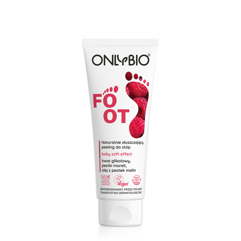 ONLYBIO Foot Naturalnie złuszczający peeling do stóp 75ml
