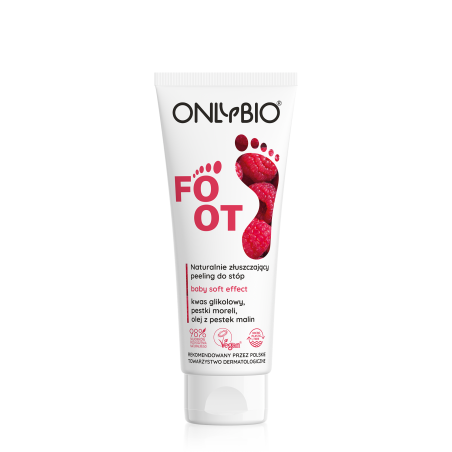 ONLYBIO Foot Naturalnie złuszczający peeling do stóp 75ml